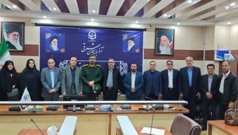 آیین تکریم و معارفه مسئول بسیج کارمندی پایگاه شهدای گمنام دانشگاه فرهنگیان آذربایجان شرقی برگزار شد