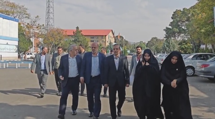بازدید رئیس کمیسیون آموزش و تحقیقات مجلس شورای اسلامی و فرماندار تبریز  از فرایند اجرایی ارزیابی شایستگی های معلمی دانشگاه فرهنگیان آذربایجان شرقی