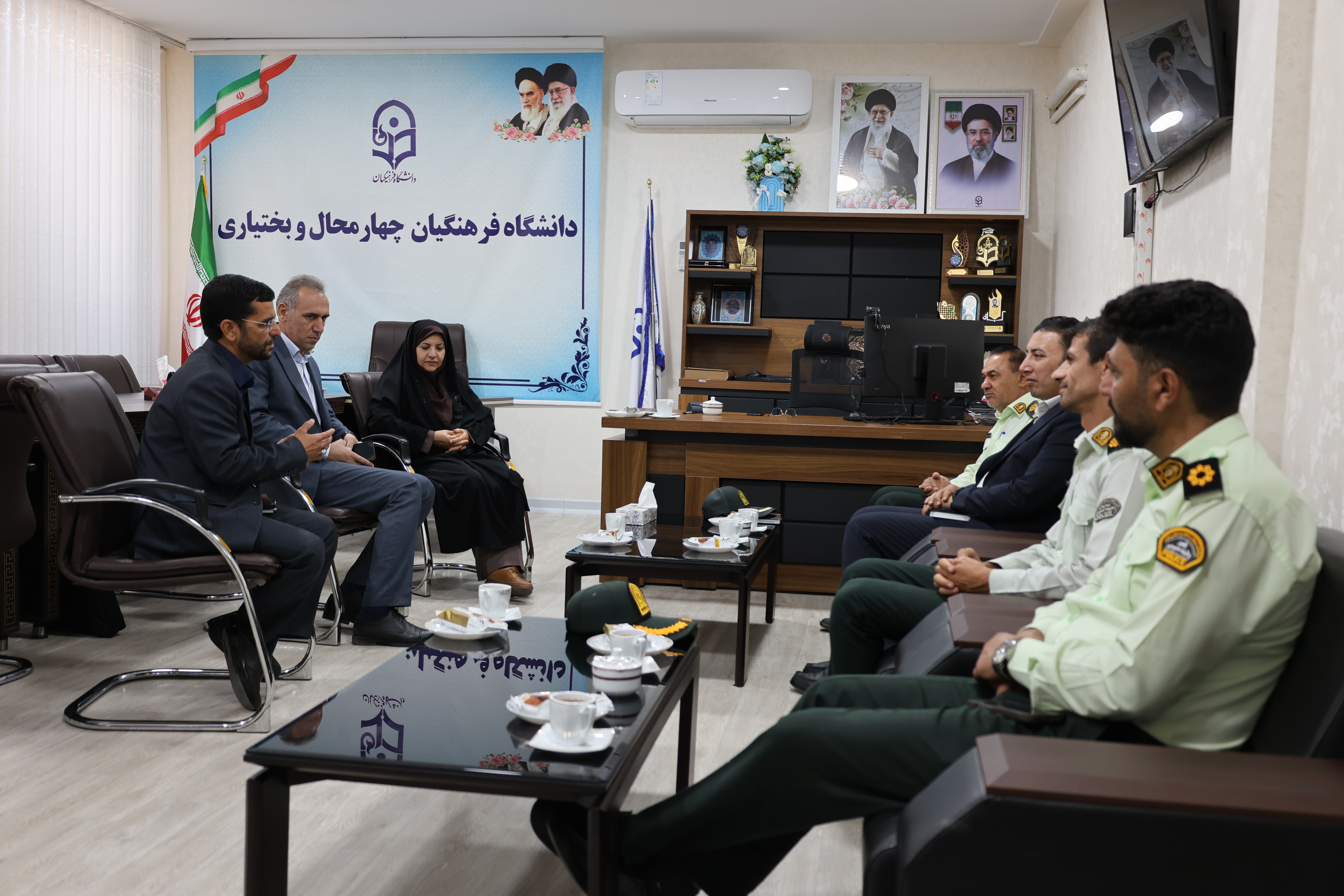 دانشگاه فرهنگیان و نظام وظیفه استان در مسیر هم‌افزایی برای آینده شغلی دانشجومعلمان