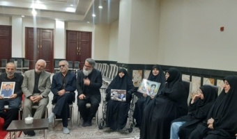 Ayatollah Seyyed Hassan Khomeini Meets with Families of University Martyrs / Signing of a Cultural Cooperation Agreement with the Holy Shrine of Imam Khomeini