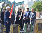 حضور تیم مدیریتی دانشگاه فرهنگیان استان اصفهان در گلستان شهدای کاشان