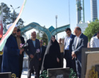 حضور تیم مدیریتی دانشگاه فرهنگیان استان اصفهان در گلستان شهدای کاشان