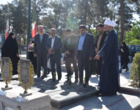 حضور تیم مدیریتی دانشگاه فرهنگیان استان اصفهان در گلستان شهدای کاشان