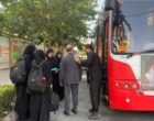 «از کوچه های نسترن تا حریم آفتاب»؛ وداع پرشور دانشجومعلمان اصفهانی با رهبر شهید