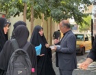 «از کوچه های نسترن تا حریم آفتاب»؛ وداع پرشور دانشجومعلمان اصفهانی با رهبر شهید