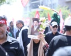 حضورباشکوه ۶۰۰ دانشجومعلم دانشگاه فرهنگیان اصفهان در مراسم تشییع پیکرمطهر امام مجاهد و رهبر شهید جان فدا