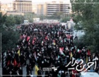 حضورباشکوه ۶۰۰ دانشجومعلم دانشگاه فرهنگیان اصفهان در مراسم تشییع پیکرمطهر امام مجاهد و رهبر شهید جان فدا