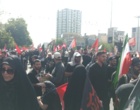 حضورباشکوه ۶۰۰ دانشجومعلم دانشگاه فرهنگیان اصفهان در مراسم تشییع پیکرمطهر امام مجاهد و رهبر شهید جان فدا