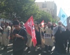حضورباشکوه ۶۰۰ دانشجومعلم دانشگاه فرهنگیان اصفهان در مراسم تشییع پیکرمطهر امام مجاهد و رهبر شهید جان فدا