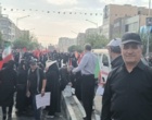 حضورباشکوه ۶۰۰ دانشجومعلم دانشگاه فرهنگیان اصفهان در مراسم تشییع پیکرمطهر امام مجاهد و رهبر شهید جان فدا