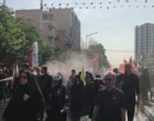 حضورباشکوه ۶۰۰ دانشجومعلم دانشگاه فرهنگیان اصفهان در مراسم تشییع پیکرمطهر امام مجاهد و رهبر شهید جان فدا