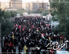 حضورباشکوه ۶۰۰ دانشجومعلم دانشگاه فرهنگیان اصفهان در مراسم تشییع پیکرمطهر امام مجاهد و رهبر شهید جان فدا