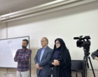 بازدید اکبر پناهی سرپرست و معاونین دانشگاه فرهنگیان اصفهان از جشنواره تدریس برتر دانشجومعلمان