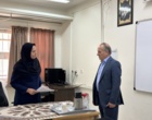 بازدید اکبر پناهی سرپرست و معاونین دانشگاه فرهنگیان اصفهان از جشنواره تدریس برتر دانشجومعلمان