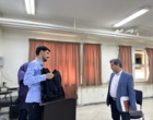 بازدید اکبر پناهی سرپرست و معاونین دانشگاه فرهنگیان اصفهان از جشنواره تدریس برتر دانشجومعلمان