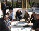 حضور کاظم دلقندی، مشاور سرپرست دانشگاه فرهنگیان به همراه تیم اجرایی دانشگاه فرهنگیان اصفهان بر سر مزار شهدای گمنام