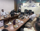 برگزاری جلسه آمادگی نیروهای حفاظت فیزیکی در آستانه بازگشایی سال جدید تحصیلی دانشگاه فرهنگیان اصفهان