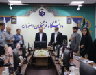 نشست صمیمی مدیر کل شاهد و ایثارگران سازمان مرکزی دانشگاه فرهنگیان با مسئولین استانی،کارشناسان و دانشجویان شاهد استان اصفهان