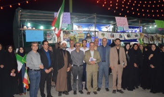 حضور معاون فرهنگی تربیتی دانشگاه فرهنگیان کشور در موکب سیدالشهدای انقلاب و موکب مدرسه محور مرکز امام خمینی (ره) شهرستان کاشان