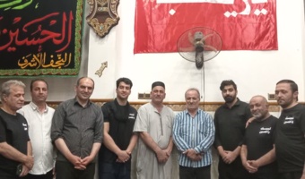 بازدید سرپرست دانشگاه فرهنگیان استان اصفهان از موکب دانشگاه فرهنگیان در عراق