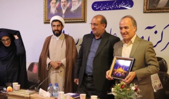 بازدید کاظم دلقندی ،مشاور سرپرست دانشگاه فرهنگیان کشور از دانشگاه فرهنگیان اصفهان