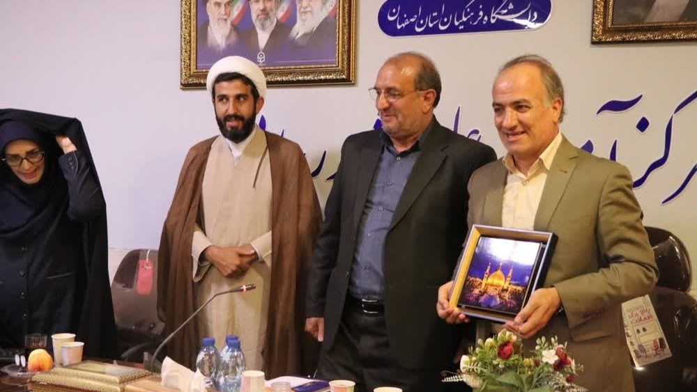 بازدید کاظم دلقندی ،مشاور سرپرست دانشگاه فرهنگیان کشور از دانشگاه فرهنگیان اصفهان