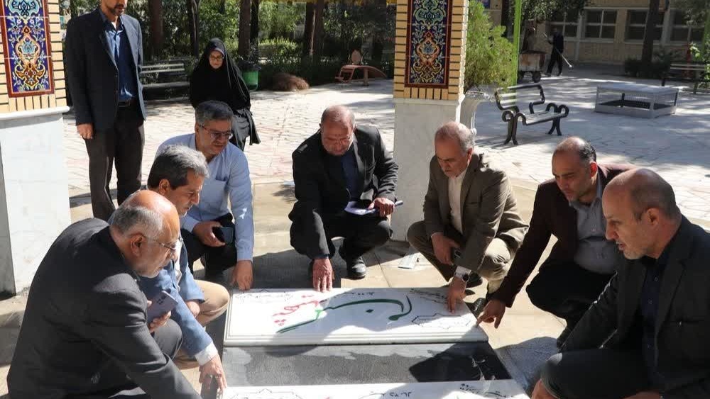 حضور کاظم دلقندی، مشاور سرپرست دانشگاه فرهنگیان به همراه تیم اجرایی دانشگاه فرهنگیان اصفهان بر سر مزار شهدای گمنام دانشگاه فرهنگیان اصفهان