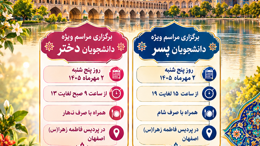 برگزاری آیین دانش آموختگی دانشجومعلمان ورودی ۱۴۰۱.