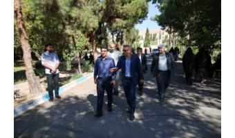 بازدید مدیرکل آموزش و پرورش استان فارس از فرآیند ارزیابی و جذب دانشجو معلمان در دانشگاه فرهنگیان فارس
