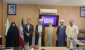 آیین تکریم و معارفه رابط نهاد نمایندگی مقام معظم رهبری در دانشکده علوم تربیتی شهید بهشتی اقلید برگزار شد
