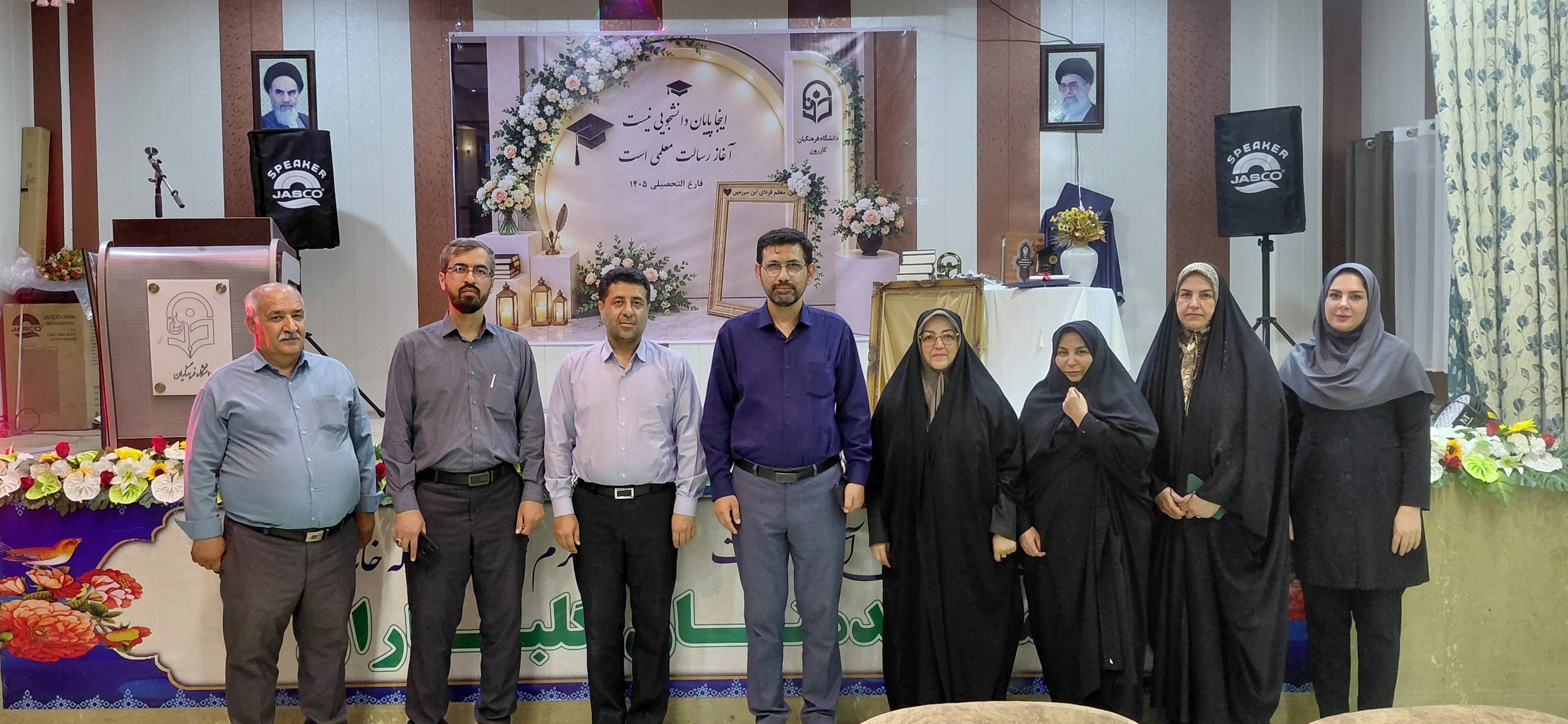 بازدید میدانی معاون فرهنگی و تربیتی دانشگاه فرهنگیان از دانشکده علوم تربیتی زینب کبری (سلام الله علیها)کازرون