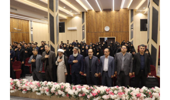 تجلیل از جهادگران جنگ رمضان دانشگاه فرهنگیان گیلان