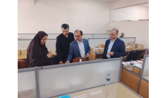 بازدید سرپرست دانشگاه فرهنگیان گیلان از روند اجرای طرح «فرصت مهر ۱۴۰۵» در بخش کتابخانه