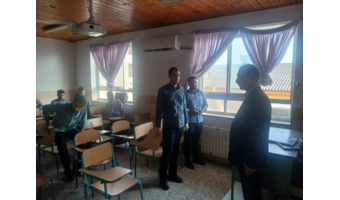 بازدید سرپرست دانشگاه فرهنگیان گیلان از روند برگزاری کلاسها و امکانات رفاهی دانشجویان در رودسر