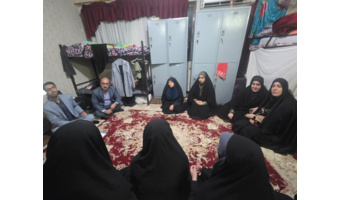 بازدید سرپرست دانشگاه فرهنگیان گیلان از سرای دانشجویی دختران و بررسی مسائل و مطالبات دانشجویان