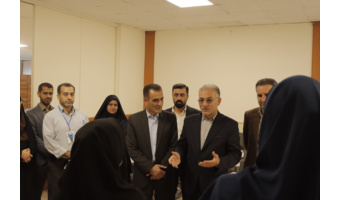 بازدید مسئولین از فرایند ارزیابی شایستگی های معلمی دانشگاه فرهنگیان استان گلستان