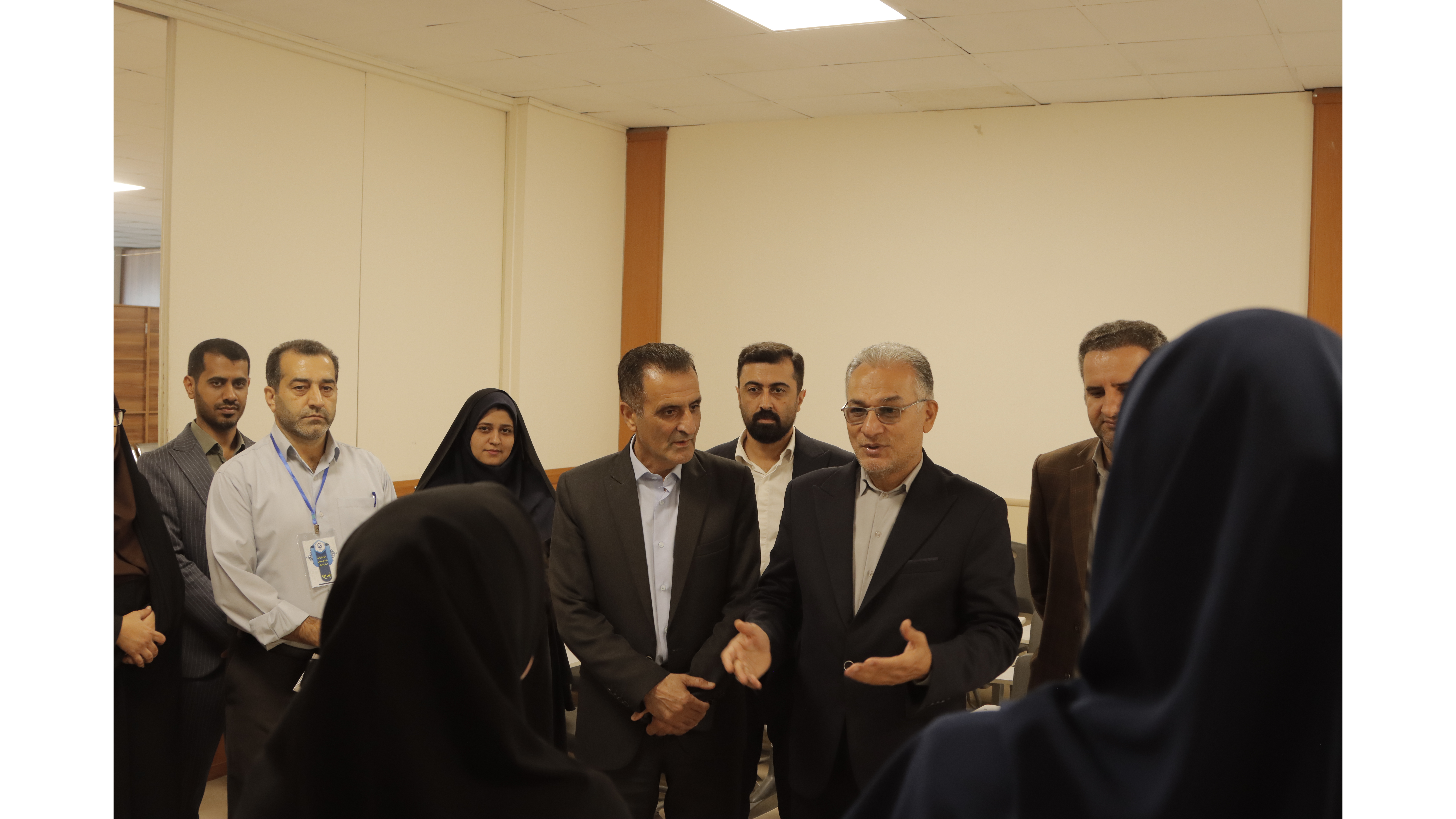 بازدید مسئولین از فرایند ارزیابی شایستگی های معلمی دانشگاه فرهنگیان استان گلستان