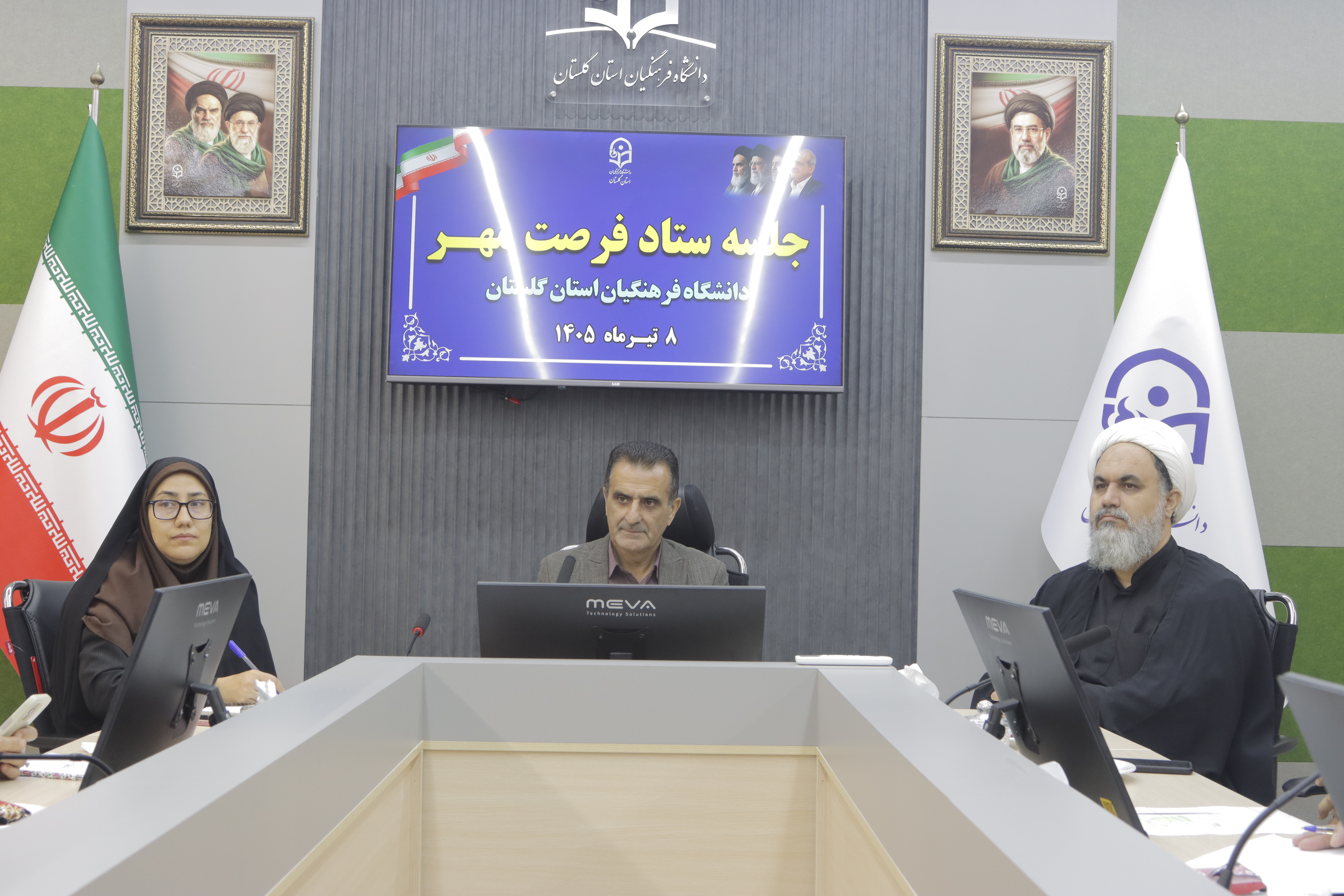 نخستین جلسه ستاد «فرصت مهر» دانشگاه فرهنگیان گلستان برگزار شد