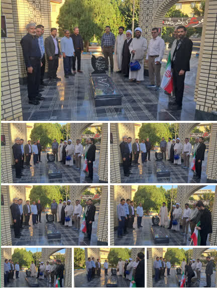 اعزام کاروان دانشگاه فرهنگیان همدان به سفر معنوی راهیان نور غرب و راهیان پیشرفت