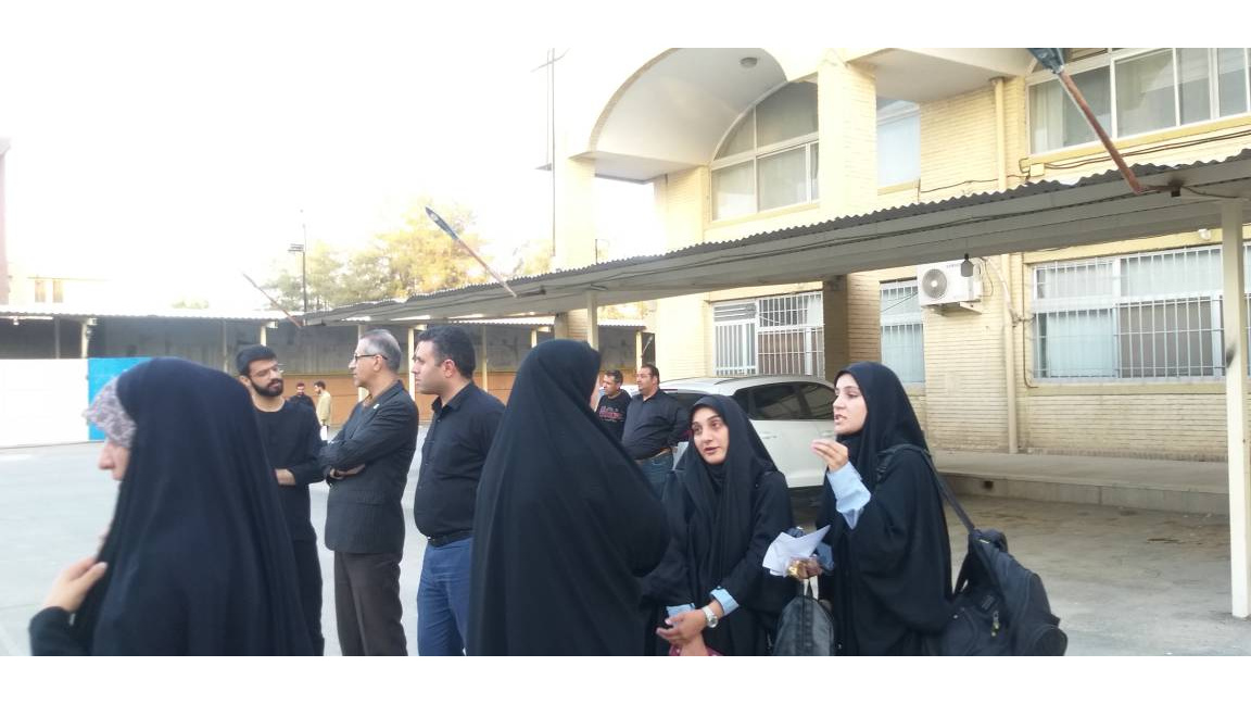 اعزام دانشجو معلمان دانشگاه فرهنگیان کرمان به مشهد مقدس برای بدرقه پیکر مطهر رهبر شهید