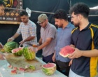 بازدید رئیس دانشگاه فرهنگیان استان کرمانشاه از موکب خدمت‌رسانی به زائران اربعین