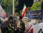 ادامه خدمت رسانی موکب خدماتی دانشگاه فرهنگیان کرمانشاه در اجتماع مردمی «نحن منتقمون»