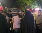 ادامه خدمت رسانی موکب خدماتی دانشگاه فرهنگیان کرمانشاه در اجتماع مردمی «نحن منتقمون»