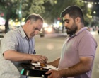 ادامه خدمت رسانی موکب خدماتی دانشگاه فرهنگیان کرمانشاه در اجتماع مردمی «نحن منتقمون»