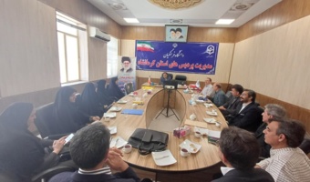 نشست صمیمی دکتر فرزاد امیری ریاست دانشگاه با اساتید مامور آموزشی