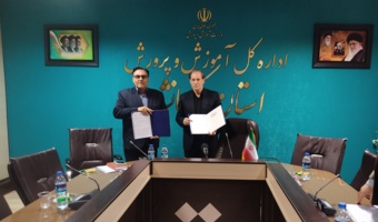 امضای تفاهم‌نامه همکاری ورزشی میان دانشگاه فرهنگیان و آموزش و پرورش کرمانشاه