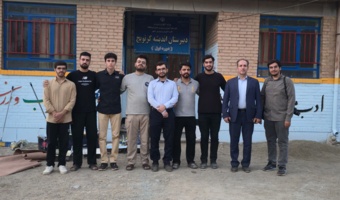 برگزاری اردوی جهادی دانشجویان دانشگاه فرهنگیان کرمانشاه در روستای کرتویج علیا
