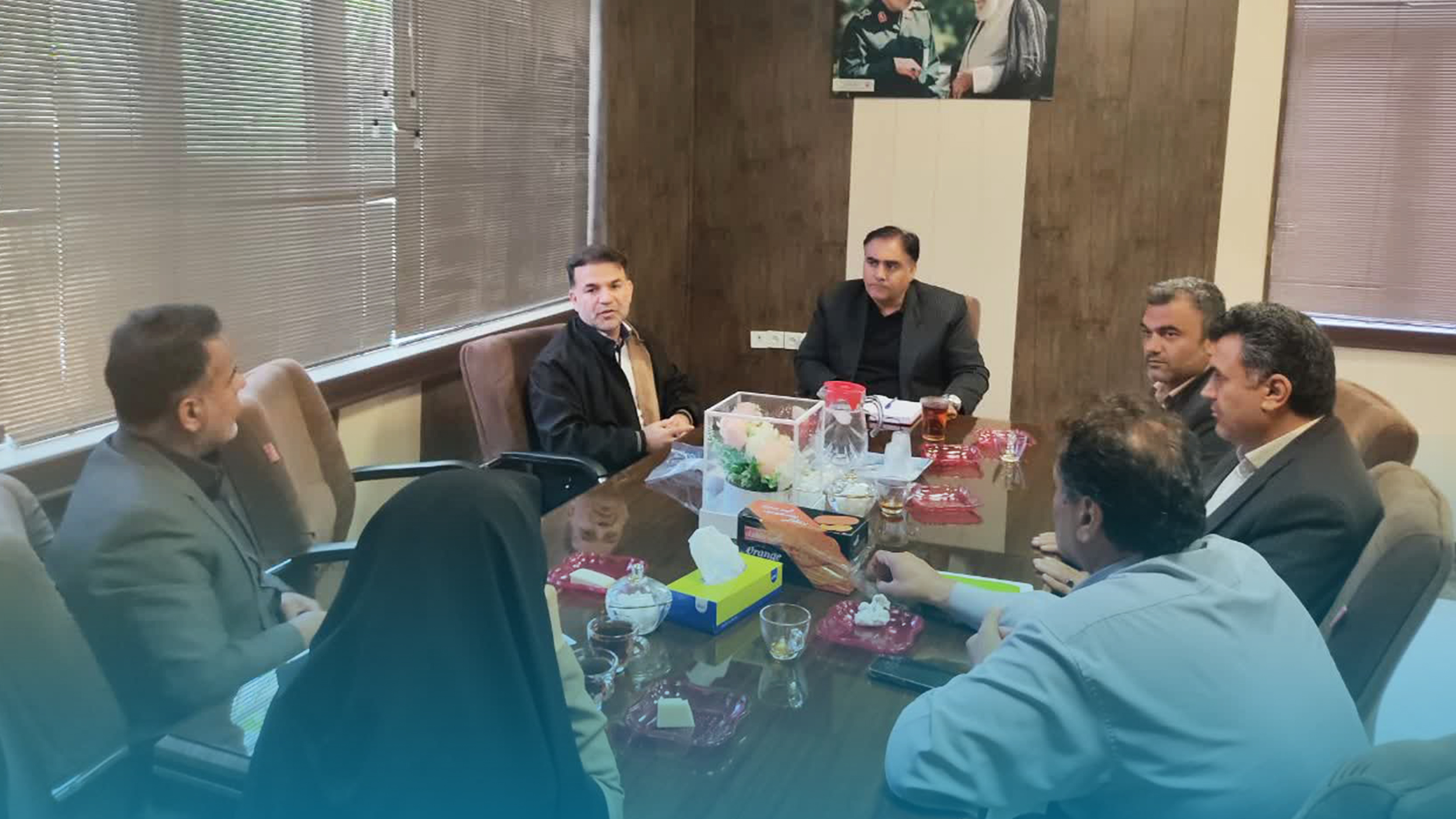 دیدار مدیران گروه های آموزشی دانشکده ها با ریاست دانشگاه