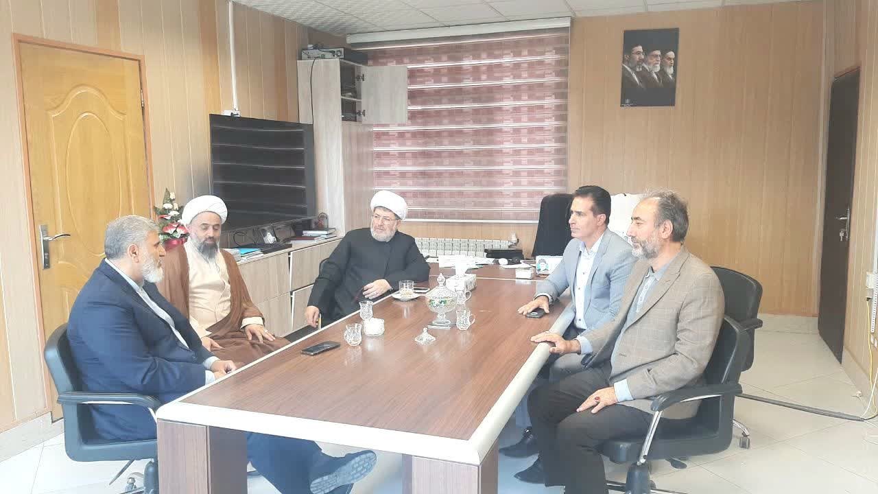 دیدار مسئولان دانشگاه فرهنگیان کرمانشاه با مدیرکل اوقاف و امور خیریه استان