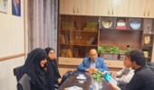 بازدید سرپرست حراست دانشگاه فرهنگیان  استان خراسان رضوی  از دانشکده علوم انسانی با هدف تقویت زیرساخت‌های حفاظتی